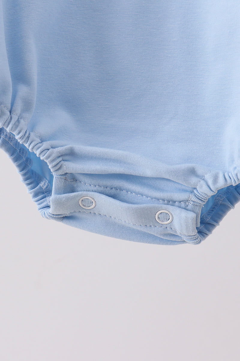 Blue Farm Embroidered Bubble