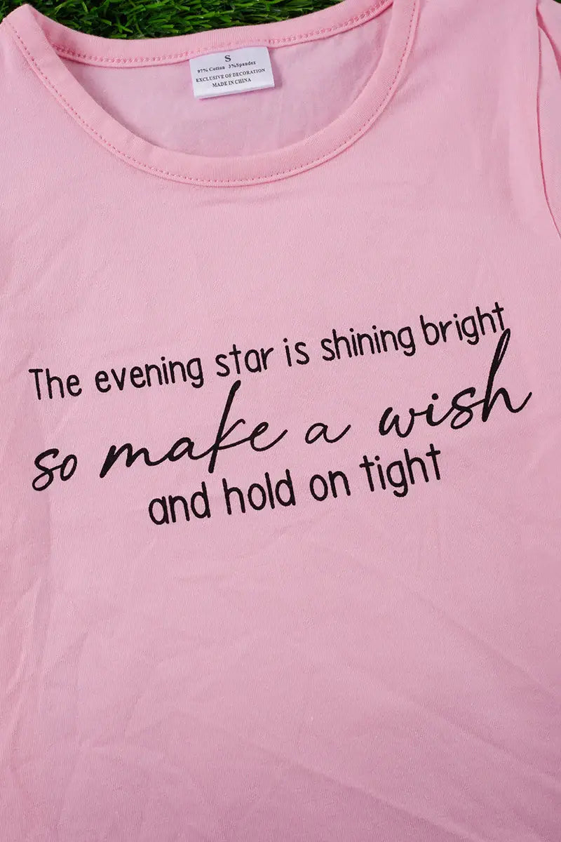 PINK GRAPHIC TEE SHIRT. TPG25153071 SOL