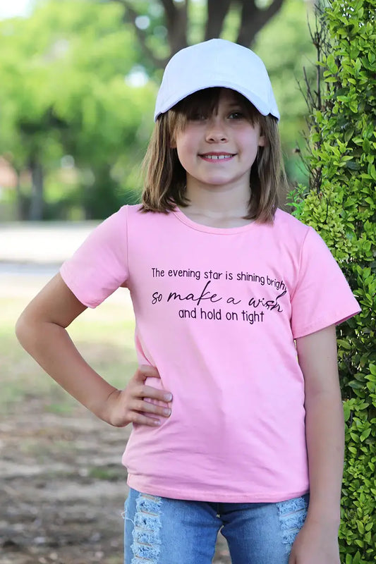 PINK GRAPHIC TEE SHIRT. TPG25153071 SOL