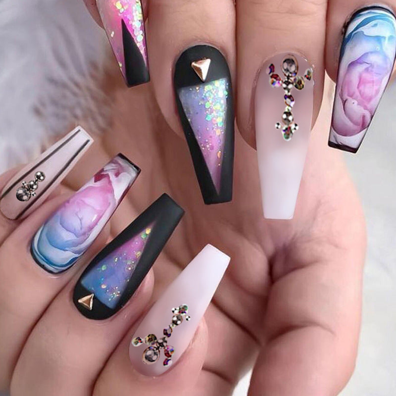 Press-on Nails Mystic Black