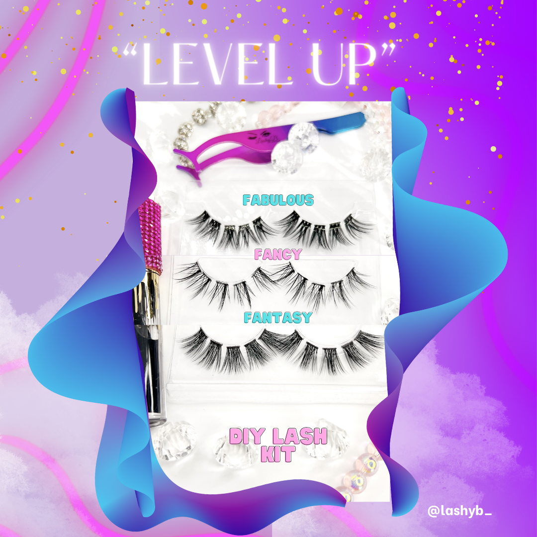 DIY Level Up Lash Kit - Fancy        (Soft Glam)