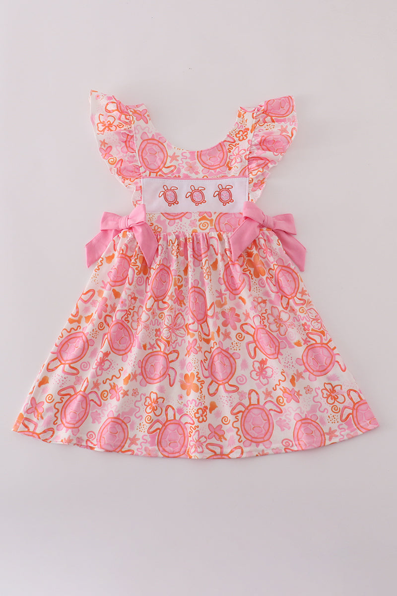 Pink Floral Dress