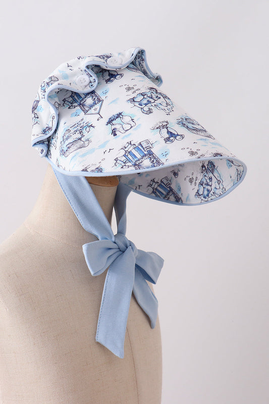 Blue Beach Bonnet